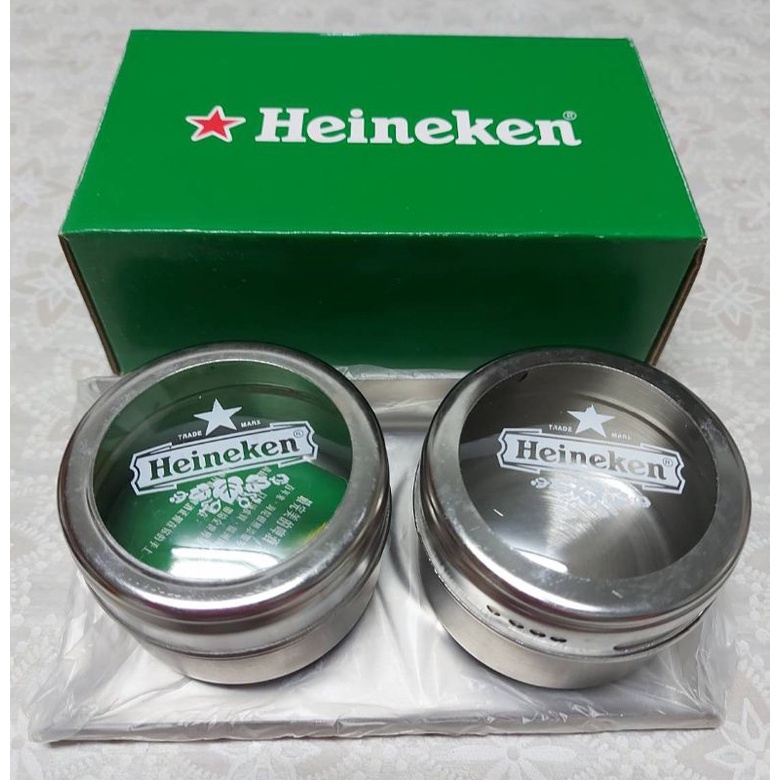 Heineken 海尼根精裝收納罐 調味罐