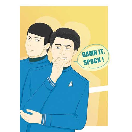 Narian『 Damn it, Spock! 』Star trek  星際爭霸戰 Spock/Bones