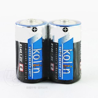 ⚡台灣發貨⚡kolin 歌林 碳鋅電池2號 2入
