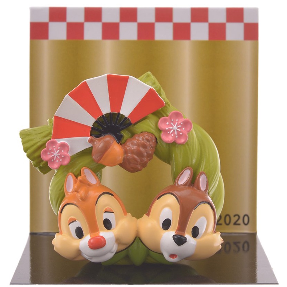 [日本帶回] 現貨 🇯🇵日本 迪士尼商店 限定 2020 新年 開運 奇奇蒂蒂 擺飾  公仔 達摩