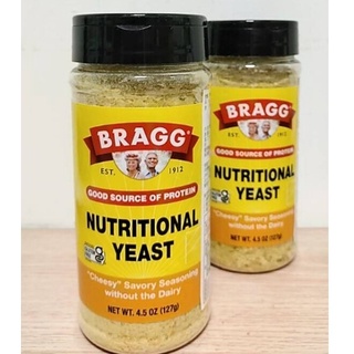 BRAGG 有機蘋果醋(小473ML)、 營養酵母(127g/罐) (全素可)