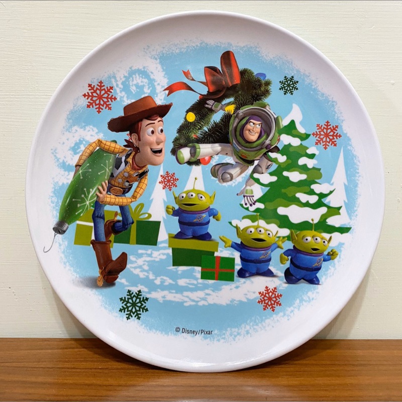 玩具總動員 盤子 擺飾 三眼怪 迪士尼 皮克斯 胡迪 巴斯光年