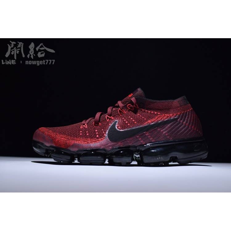 nike vapormax flyknit burgundy