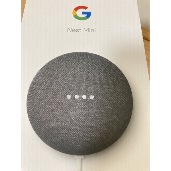 Google Nest mini(第2代）石墨黑
