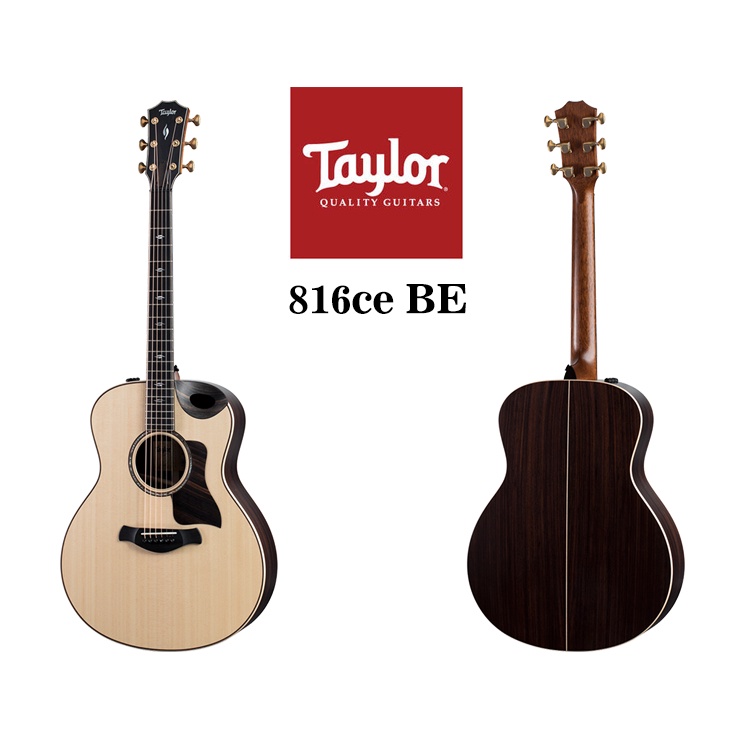 Taylor 816ce BE 電木吉他 泰勒吉他 拾音器ES-2 附原廠琴盒 TLGF-816-CE-BE 小叮噹的店
