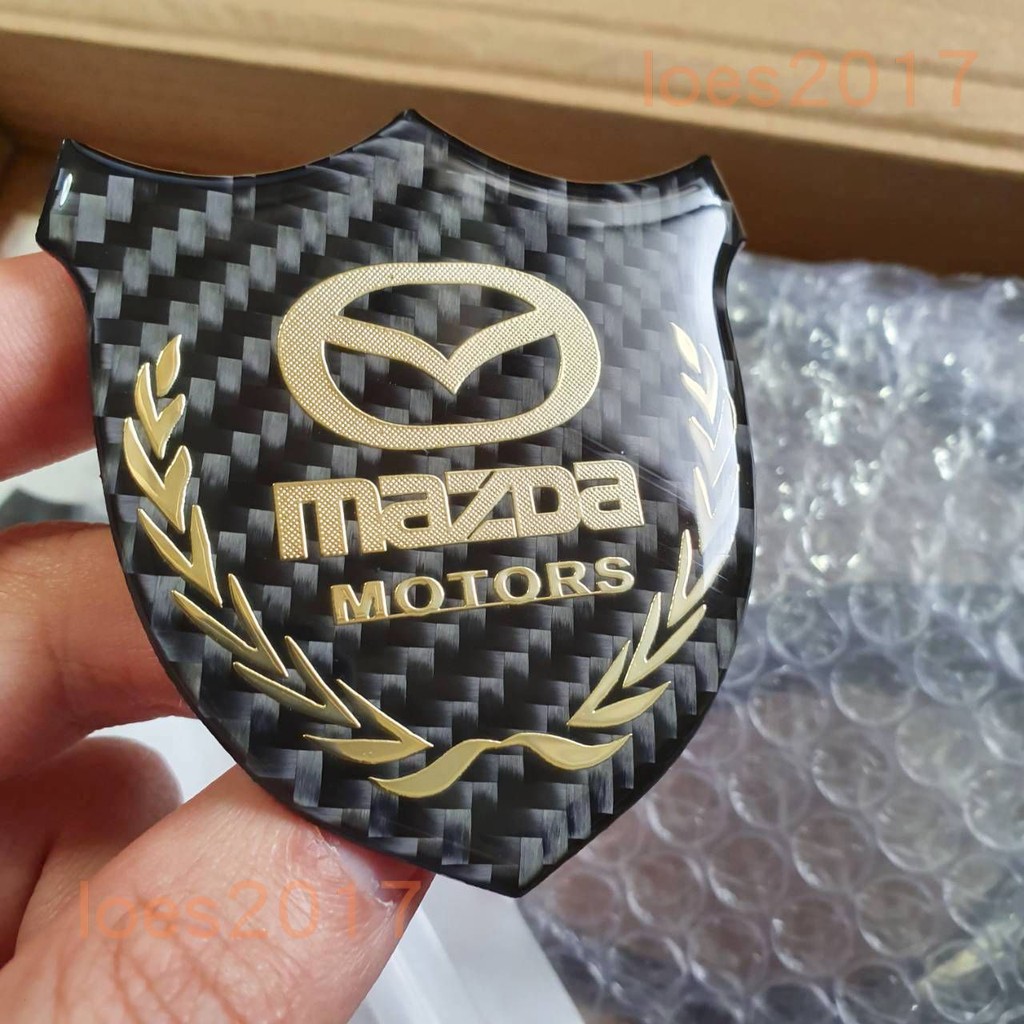 碳纖紋 MAZDA 馬自達 側標 車貼 貼標 碳纖 MAZDA3 馬三 馬3 馬5 馬六 馬6 CX cx-5 卡夢