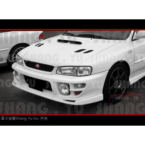 速霸陸 SUBARU Impreza GC8 GF8 STI 前下巴 空力套件 硬皮鯊