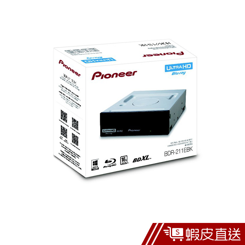 Pioneer BDR-211EBK 播放內接式4K藍光燒錄機  現貨 蝦皮直送