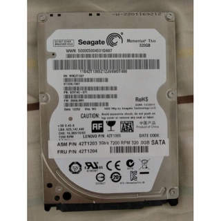 2.5吋 硬碟 SATA HDD 320GB