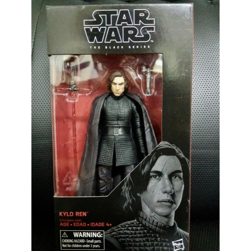 （卡司 正版現貨）Star wars 星際大戰8 最後的絕地武士 黑標 6吋 凱羅忍 Kylo Ren