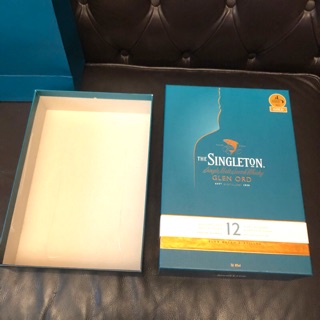 The Singleton 蘇格登威士忌12年 空酒盒 空紙盒 禮盒  禮物盒 收納盒～附紙袋 禮品袋 禮物袋 手提袋 #2