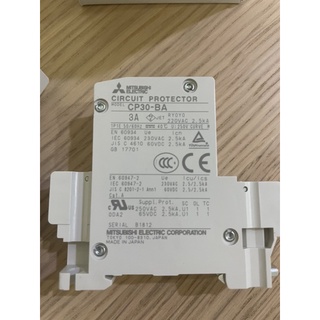 三菱迴路保護器CP30-BA 1P 1-M 3A