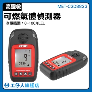 MET-CGD8823 易燃氣體測試儀 可燃性洩漏氣體偵測器 煤氣廠 人造瓦斯 消防裝備器材 燃氣洩露探測儀