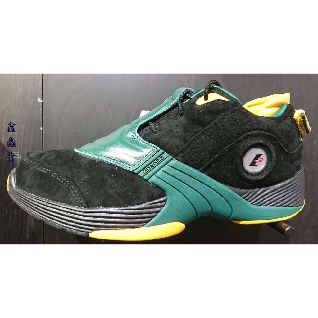 缺貨 2020 四月 REEBOK IVERSON ANSWER V I3 五代 籃球鞋 黑綠 FX7199 高中配色