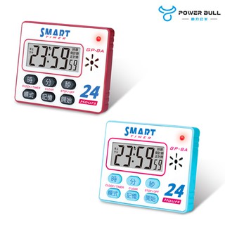 【含稅店】Dr.AV聖岡 動力公牛 GP-8A 24小時智慧計時器 正倒時器 倒數計時器 定時器 時鐘 大螢幕 高分貝