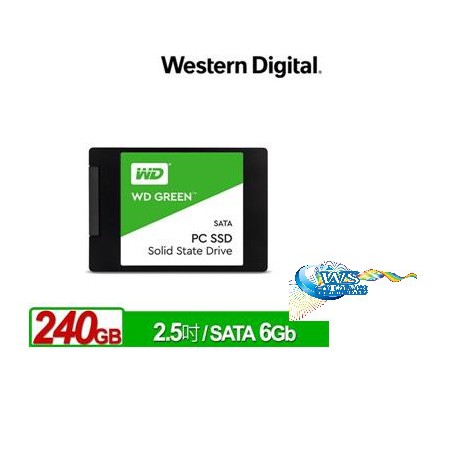 WD 綠標  SSD 2.5吋固態硬碟