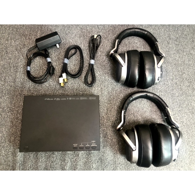 日本原裝SONY(二手)高品質9.1虛擬環迴立體耳機 MDR-HW700DS* 急賣限一組