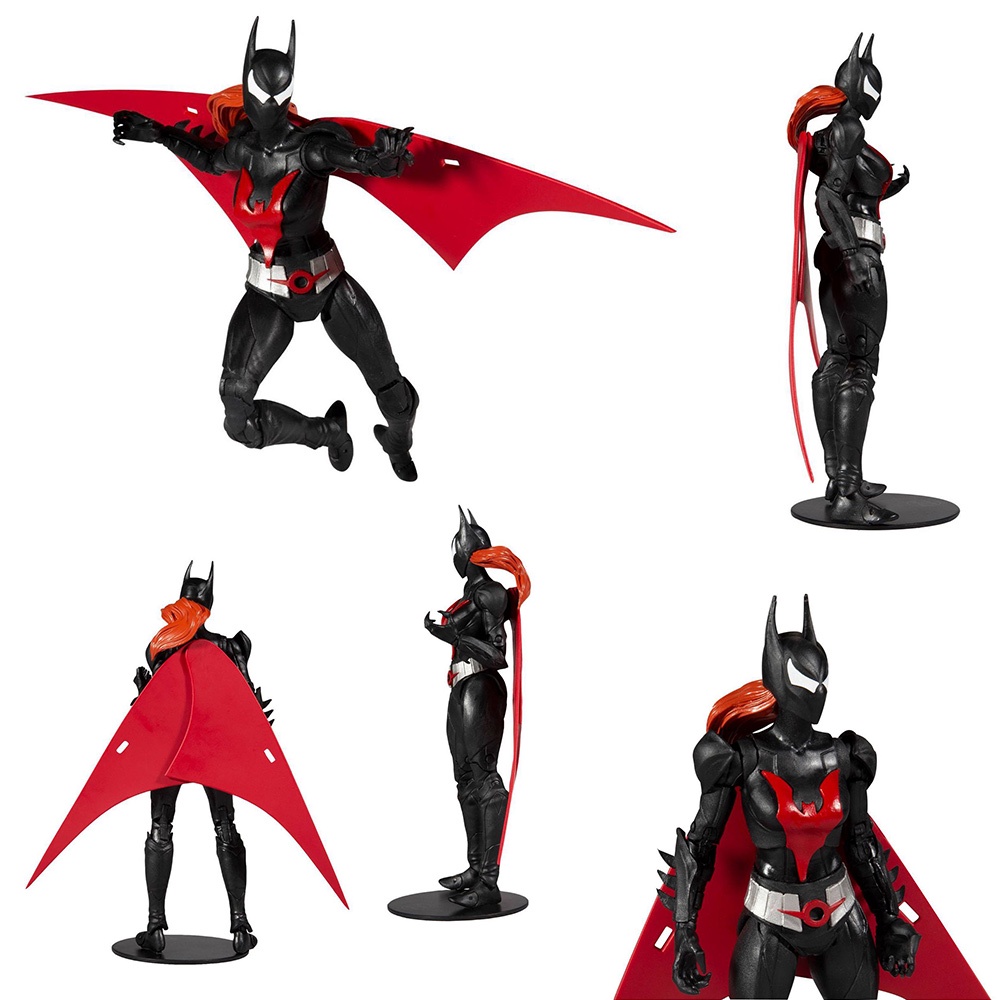 未公開 麥法蘭 7吋 DC 未來蝙蝠女 Build-A  附小丑裝甲 Jokerbot配件 現貨代理