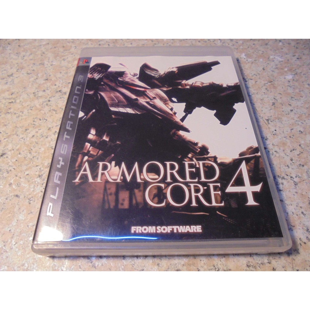 PS3 機戰傭兵4 Armored Core 4 日文版 直購價600元 桃園《蝦米小鋪》