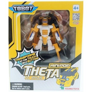 現貨 正版【YONUG TOYS】TOBOT 機器戰士 迷你mini THETA ENG 變型機器人(外盒不優美)