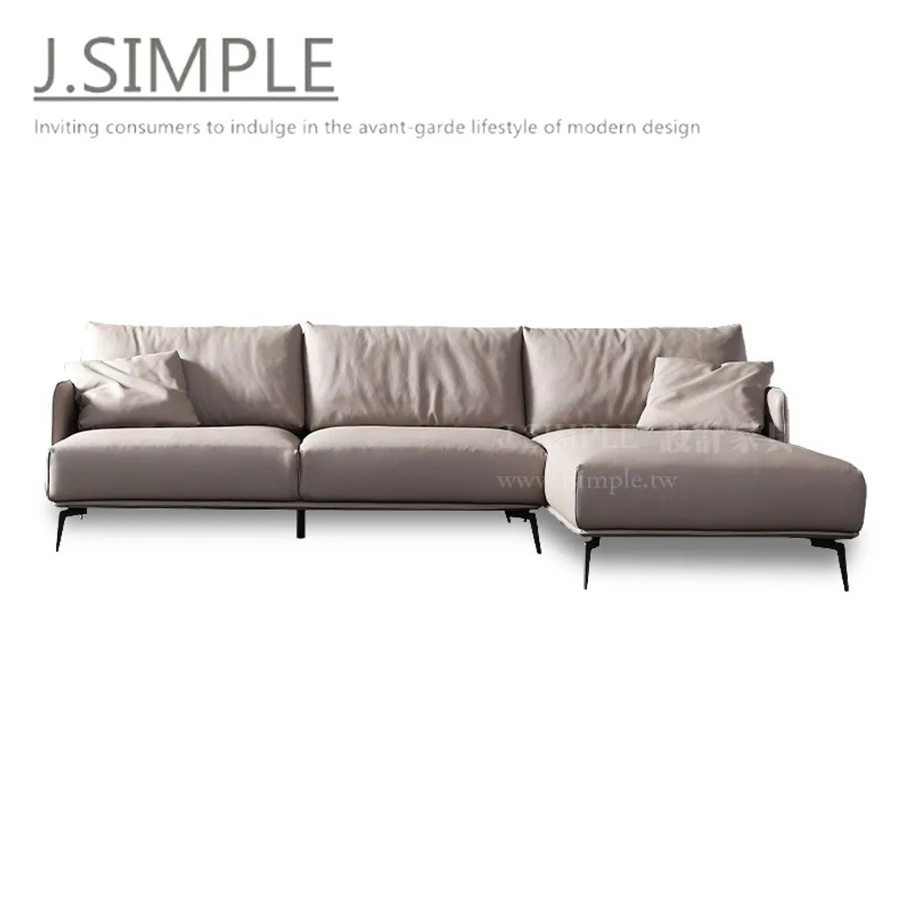 J Simple傢俱│科戈萊托│L型沙發 三人座沙發 雙人沙發 單人沙發 工業風 復古 皮革 布料 設計款