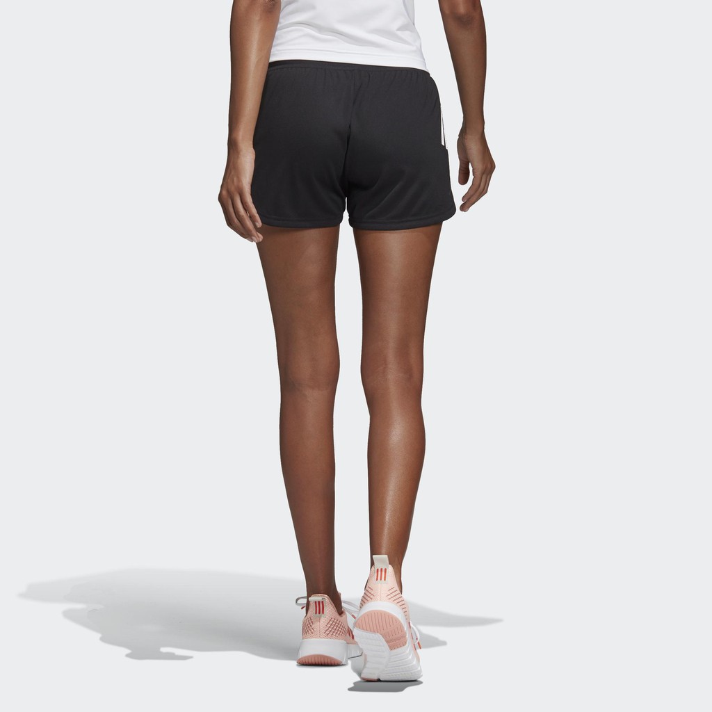 臀側版美）adidas 女慢跑有氧運動短褲黑S DS8725 | 蝦皮購物