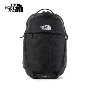 The North Face北面男女款黑色舒適減壓休閒後揹包｜52SGKX7 筆電包/登山包