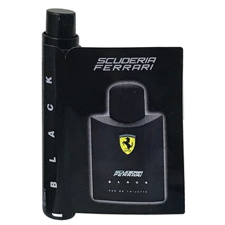 【原裝噴式針管】Ferrari Black 黑色法拉利男性淡香水 1.2ML 噴式
