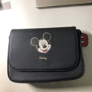 米奇 Mickey 迪士尼 Disney 聯名包包 側背包 肩背包 方包 皮革