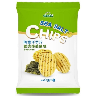 統一生機 海鹽洋芋片(巖燒海苔) 50公克/包
