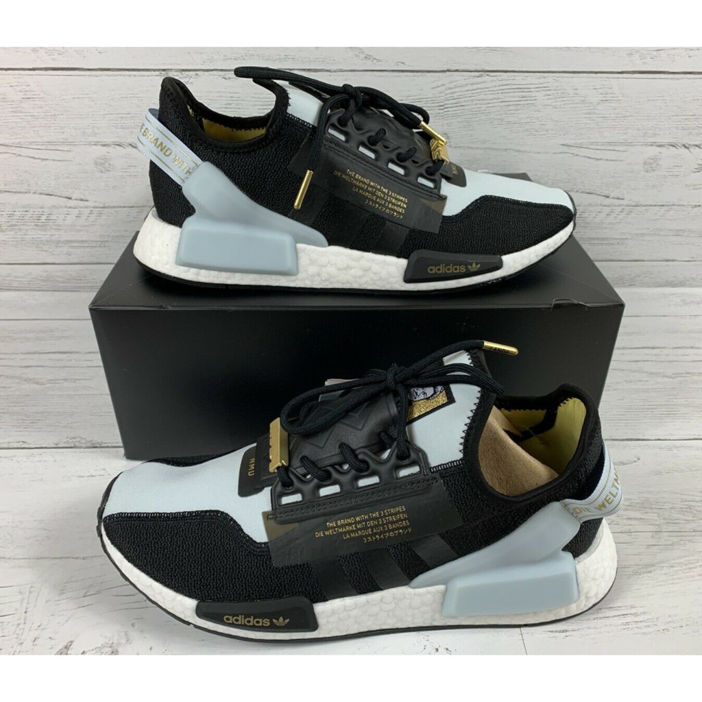 Ss Techno Nmd R1 V2 White And Gold Sneakers Adidas Ss Techno Nmd