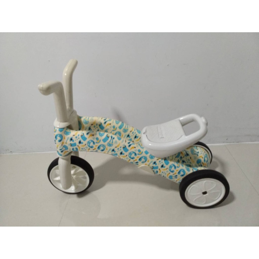 (二手)比利時 Chillafish 二合一漸進式玩具Bunzi寶寶平衡車/滑步車-花花兔★2014特別復刻版