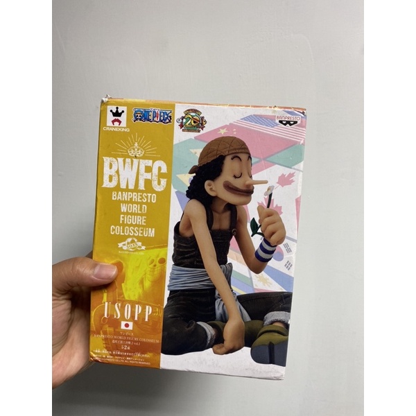 日版金證 正版景品 BANPRESTO 海賊王 造形王頂上決戰2 vol.1 BWFC 騙人布 烏索普 USOPP