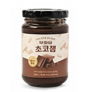[MUHWADANG] 低糖阿洛酮糖巧克力醬 巧克力醬 200g