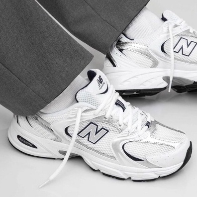 ☆小B之都☆ NEW BALANCE 530系列 白銀藍 男女款 MR530SG