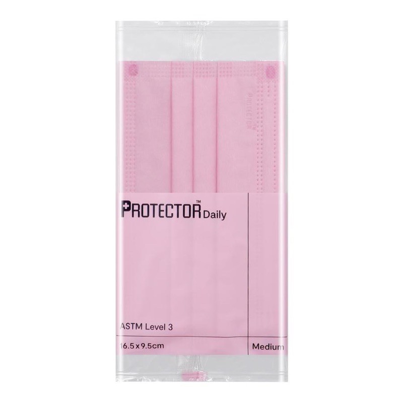 「現貨」香港代購 Protector 口罩 豆沙紫 30片 香港品牌 粉紅色口罩