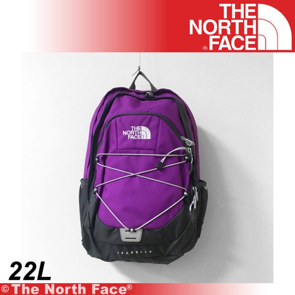 【The North Face 22L 風格雙肩背包《紫紅灰》】A93G-TU3/電腦包/旅行包/後背包/休閒/悠遊山水