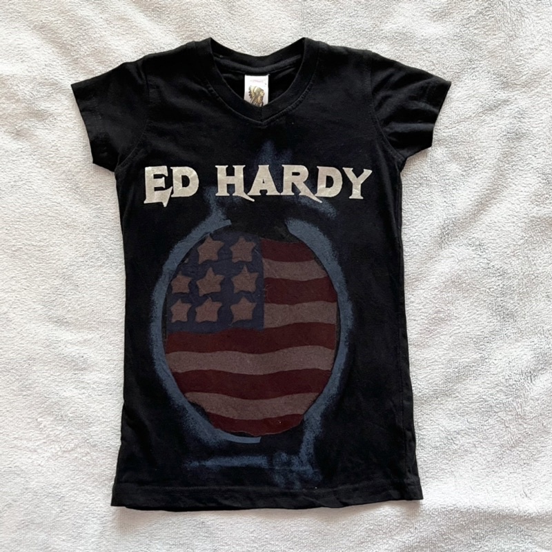 ED HARDY 童裝 短袖上衣 尺寸4/5T 二手
