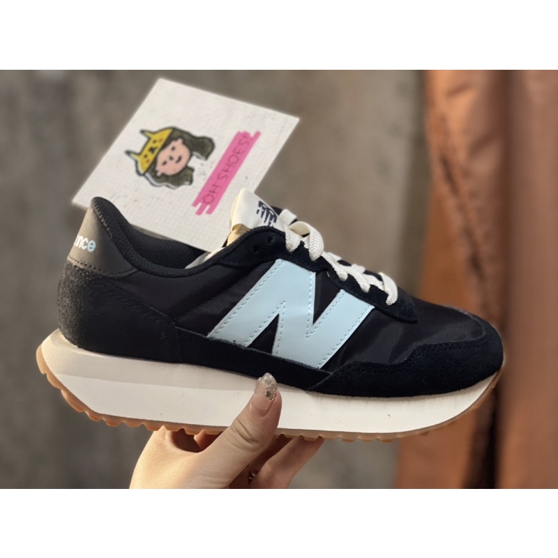 OH SHOES👟new balance 237 ws237gd 黑 天空藍 休閒鞋 復古 增高 女