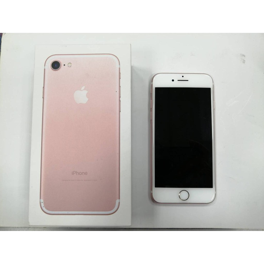(台中手機GO)Apple iPhone 7 128G 9成新中古機(玫瑰金)