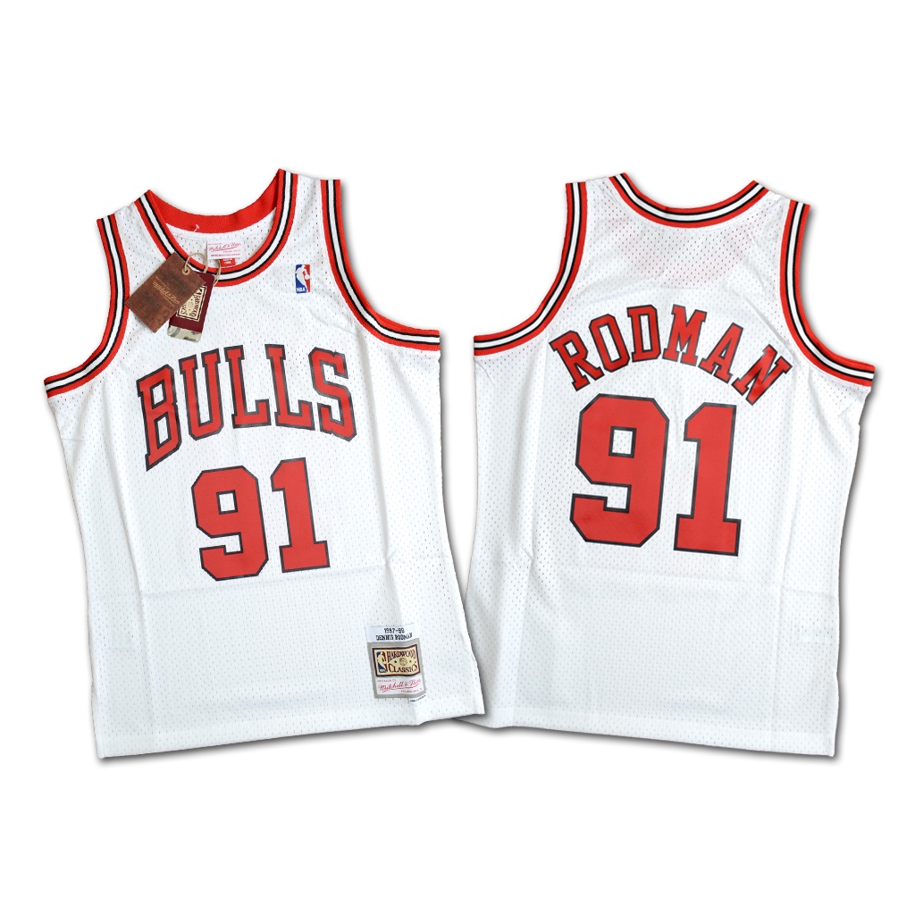 Mitchell &amp; Ness NBA 公牛隊 Dennis Rodman 97-98 復刻 Swingman 球衣