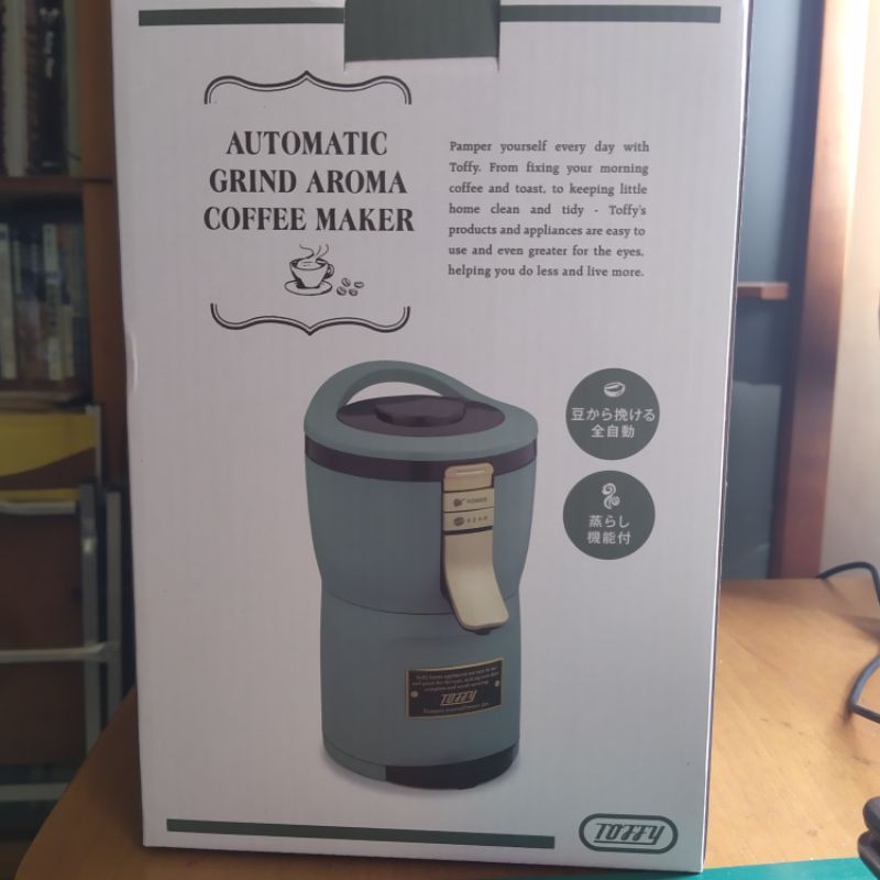 日本 Toffy Aroma 自動研磨咖啡機 「二手」