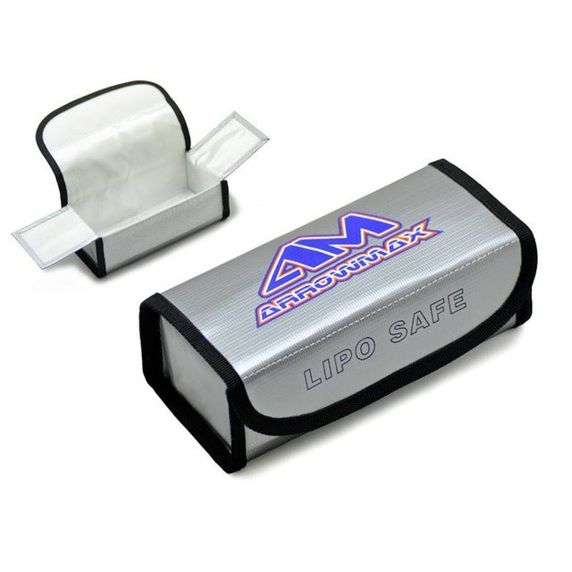 高品質 ARROWMAX 鋰電池防爆袋(185 X 75 X 60MM) AM-199502 安全保護袋保護鋰電池