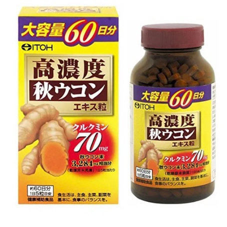 【預購】ITOH井藤漢方製藥 高濃度薑黃精華錠 300粒