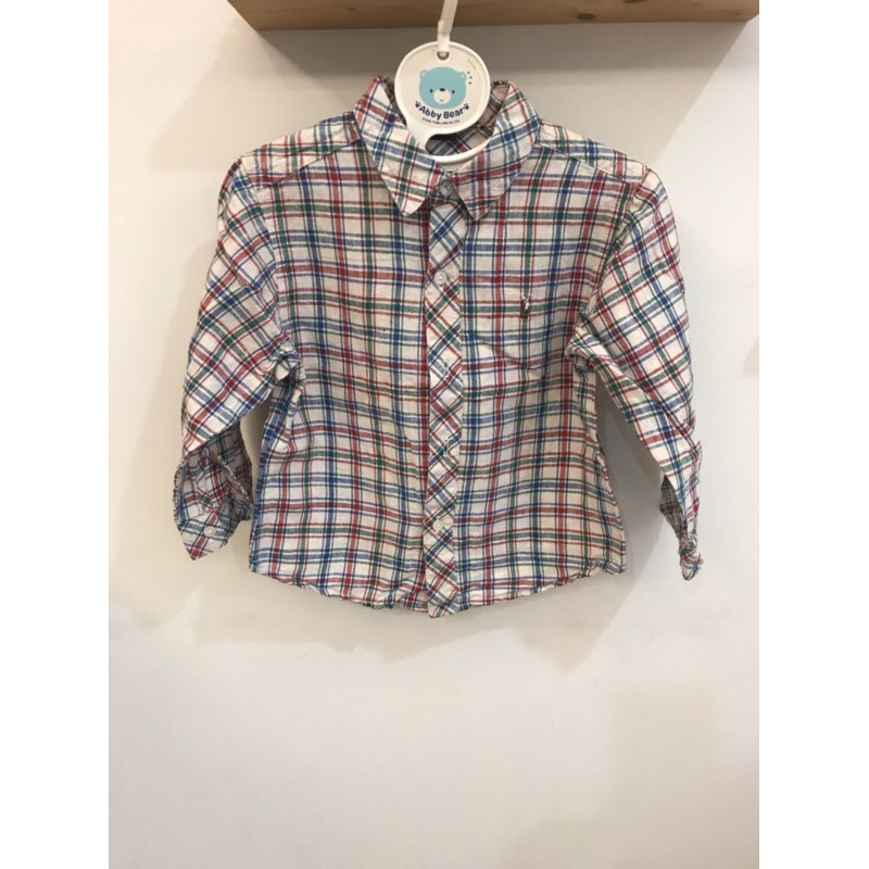 🍄299免運 Polo Ralph Lauren 格子襯衫 (M)