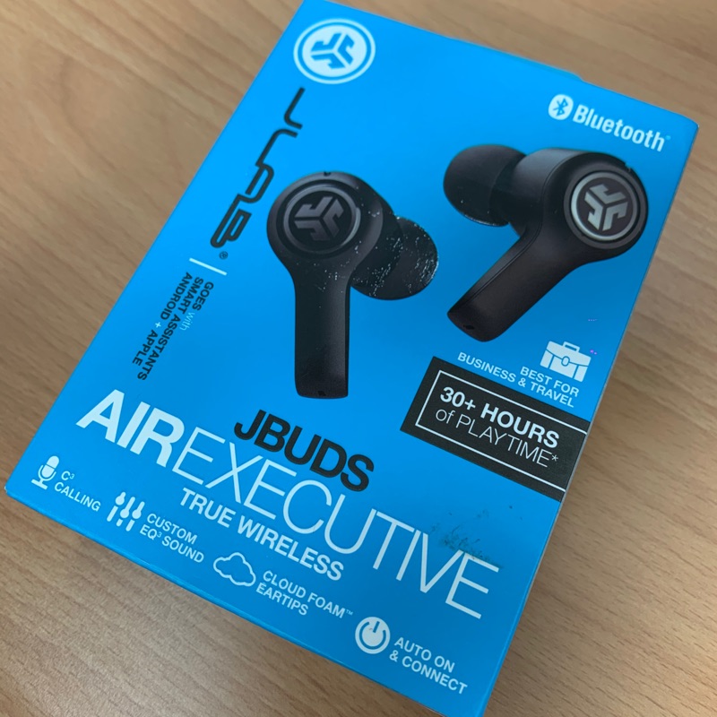 美國五大平價耳機 JLAB AIR EXECUTIVE 真無線藍芽耳機 環境音功能 商務耳機 IP55 蝦皮購物