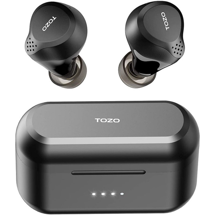 代購TOZO NC7 混合主動式抗噪無線耳機,ANC 藍芽5.0 IPX6 立體聲 沉浸式音效重低音