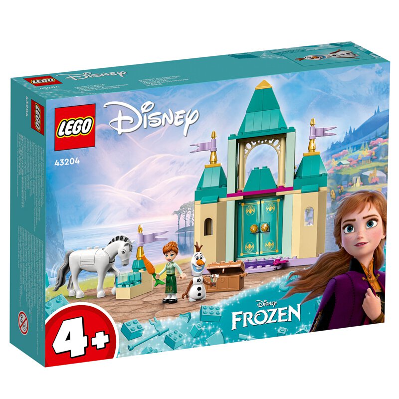 [大王機器人] 樂高 LEGO 43204 安娜和雪寶的歡樂城堡 迪士尼™ 公主系列 零件數：108