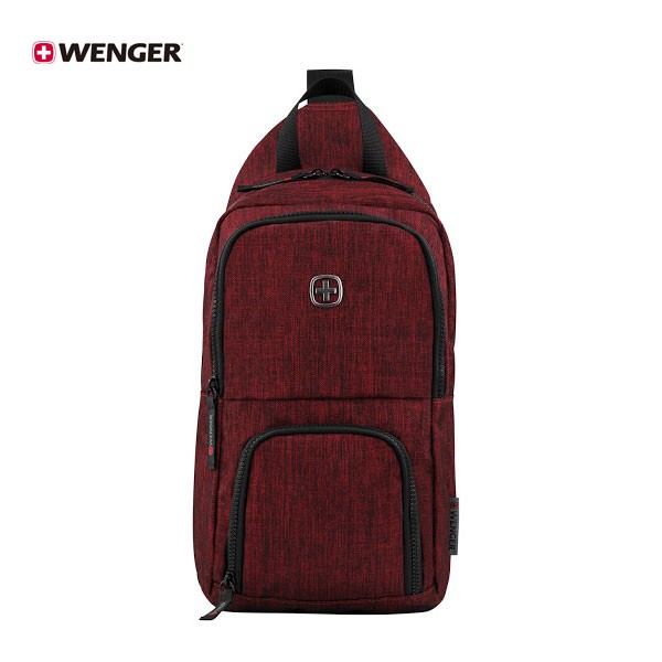 WENGER 輕量 側背包 斜背包 單肩包 紅 605030 加賀皮件