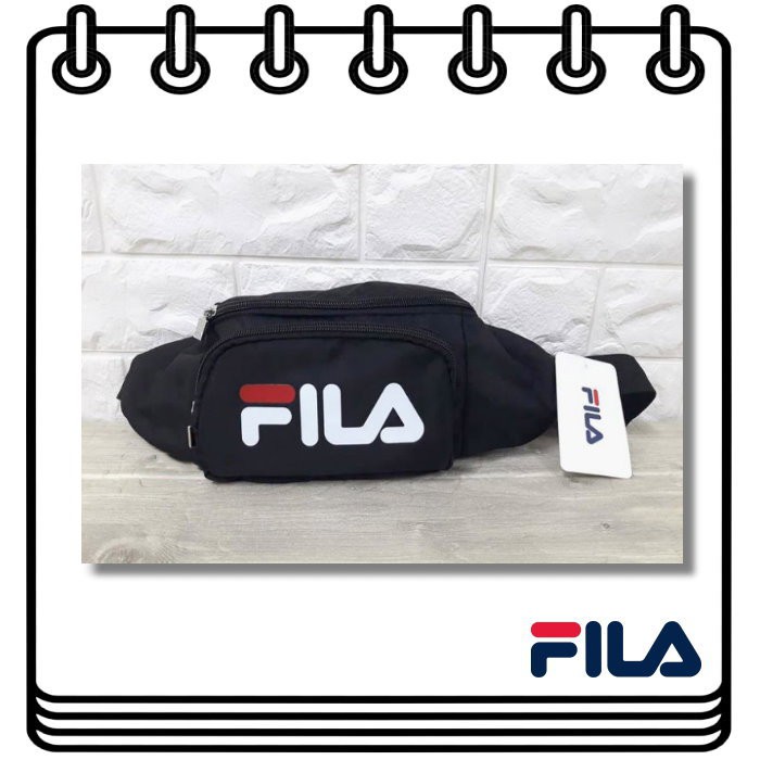 【Drawer】FILA FANNY WAISTPACK FILA腰包 側背包 包包 斜肩包 藍色 黑色 白色 紅 腰包